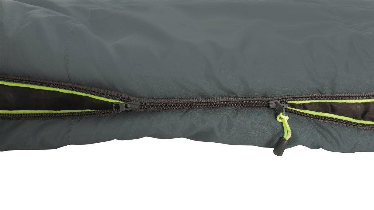 Outwell Saco-cama Campion Lux com fecho de correr esquerdo turquesa 7/7