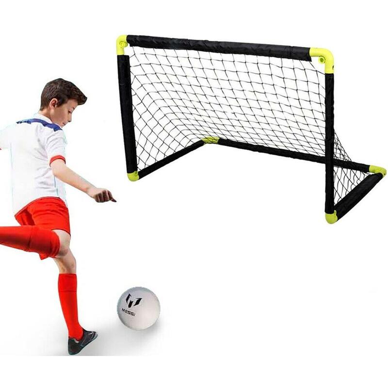 Bramka do piłki nożnej dla dzieci z siatką Dunlop składana 90x59x61cm