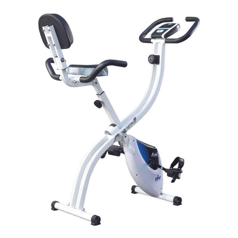 Tecnovita Bicicleta Estática Plegable Con Respaldo Backfit +