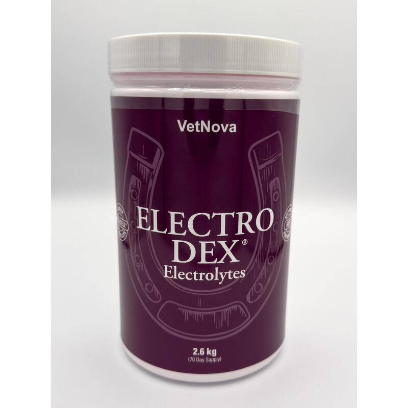 ELECTRO DEX® 2,6kg, électrolytes solubles au goût de cerise.