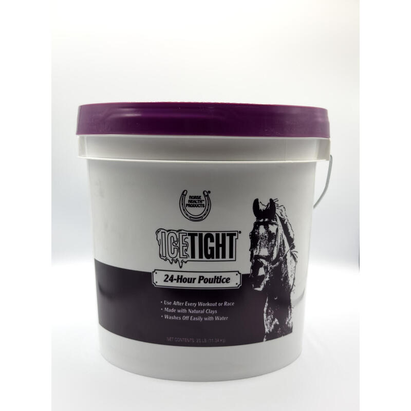 Greda tópica ICETIGHT® 11,3kg para rodillas, tendones y tobillos en caballos