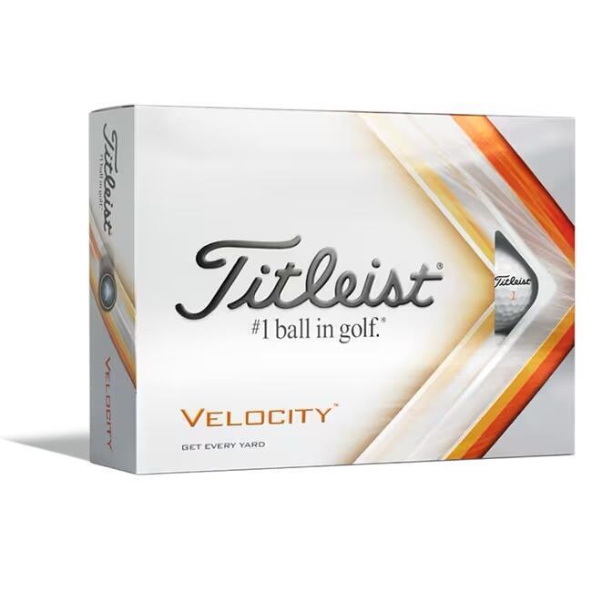 VELOCITY GOLF BALL (12PCS) - WHITE