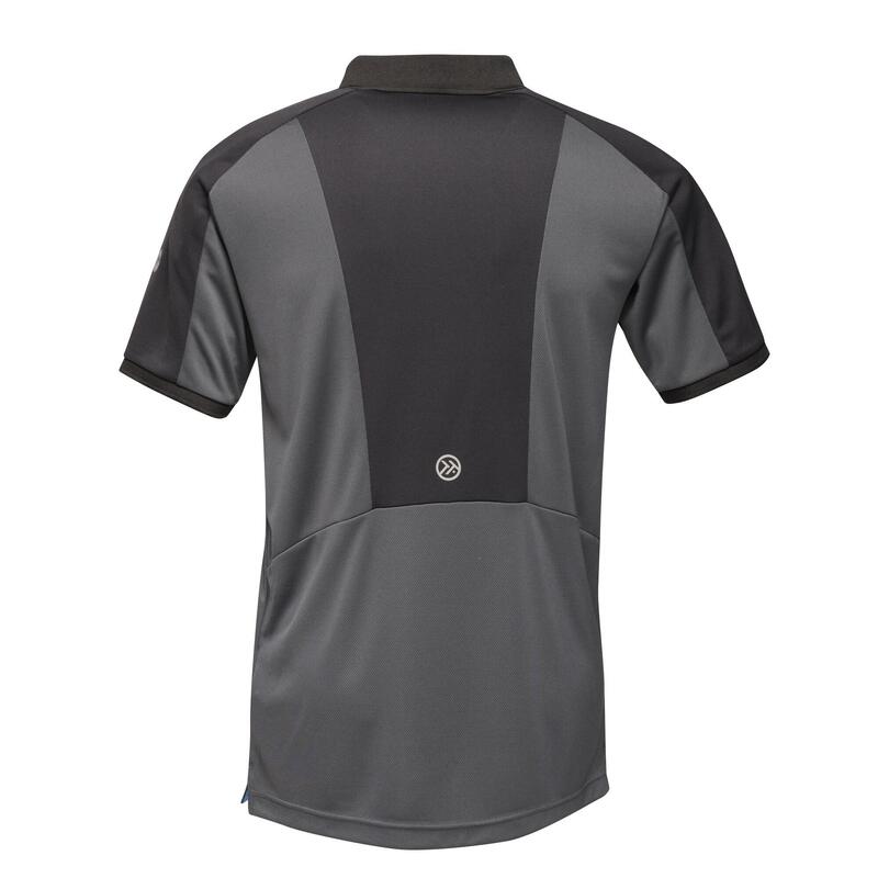 Polo Offensive repelente a la humedad para hombre caballero Gris Seal