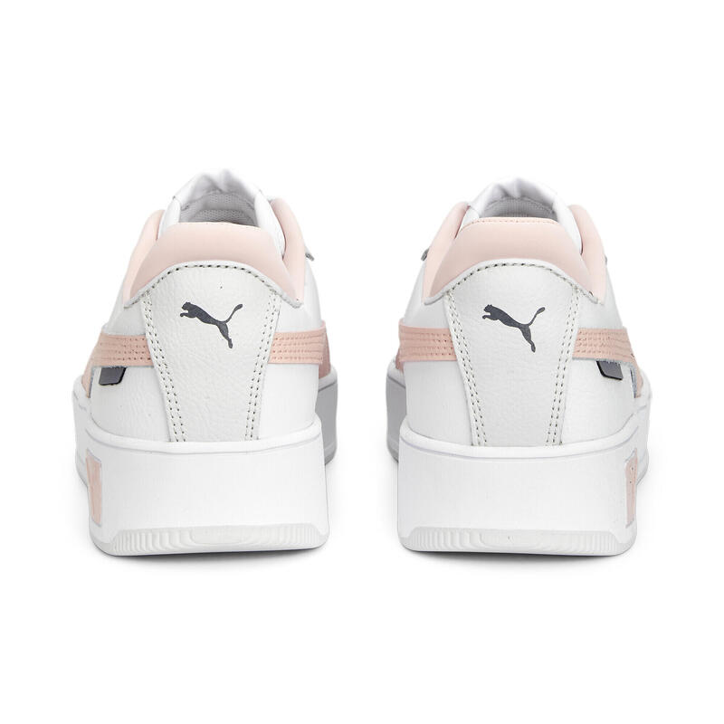 Carina Street sneakers voor dames PUMA White Rose Dust Feather Gray Pink