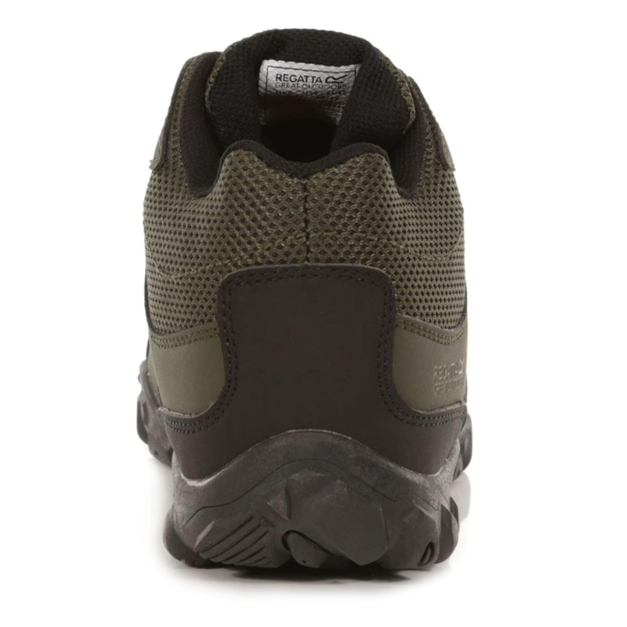 Mens Edgepoint Mid Waterproof Hiking Shoes (Bayleaf/Burnt Umber) 2/5