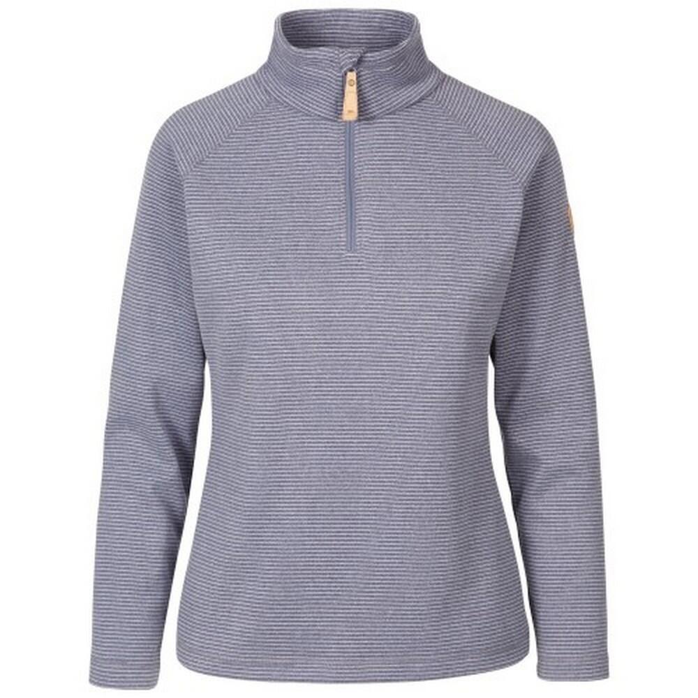 Women's OLGA fleece top (Denim Chiné)