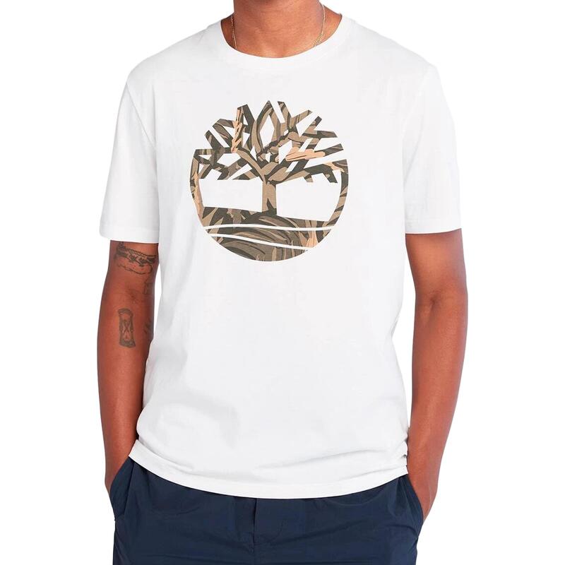 T-shirt Tree Logo Blanc - TB0A68VH100