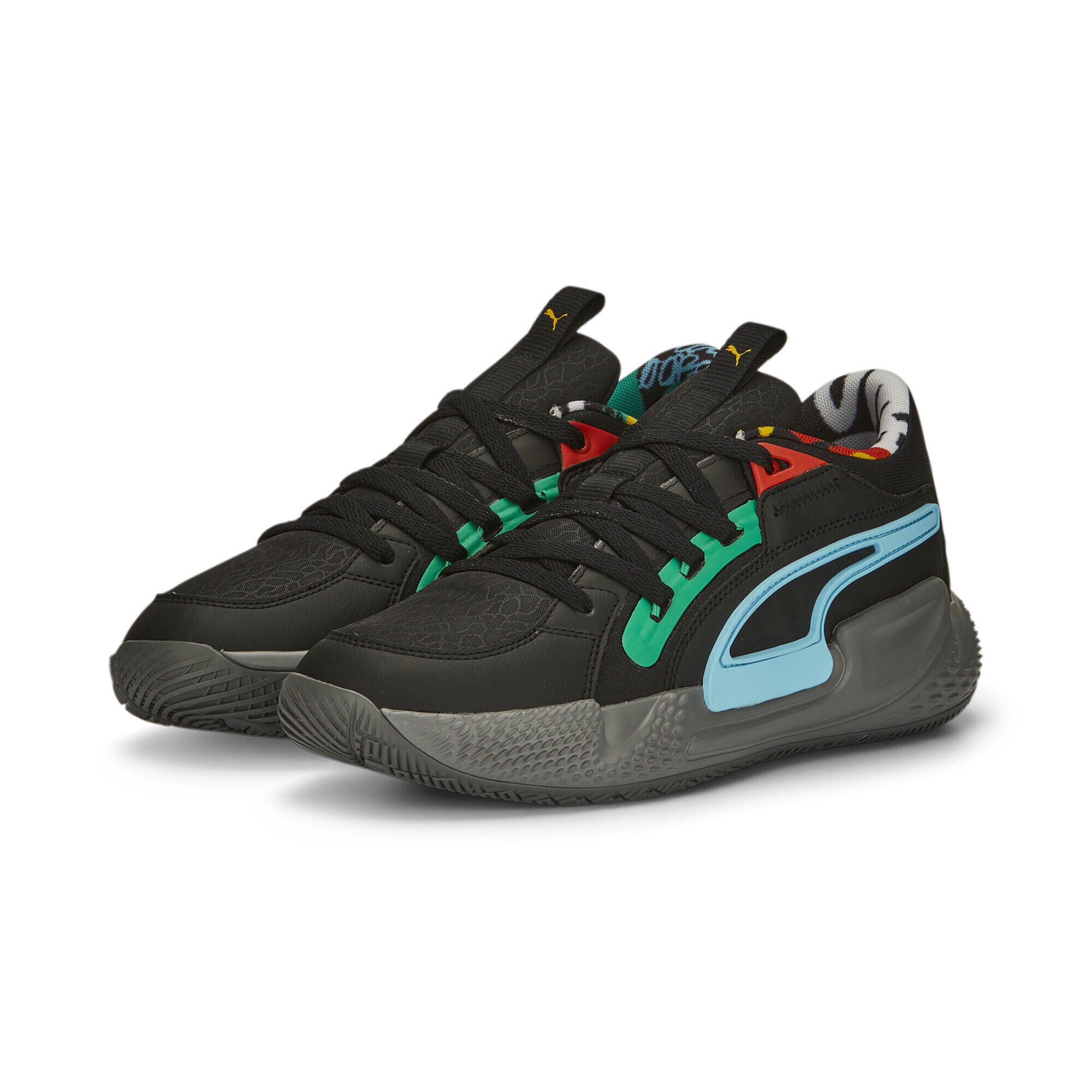 PUMA Scarpe da basket Court Rider Chaos Black PUMA