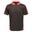 Polo de sport CONTRAST Homme (Noir / rouge)