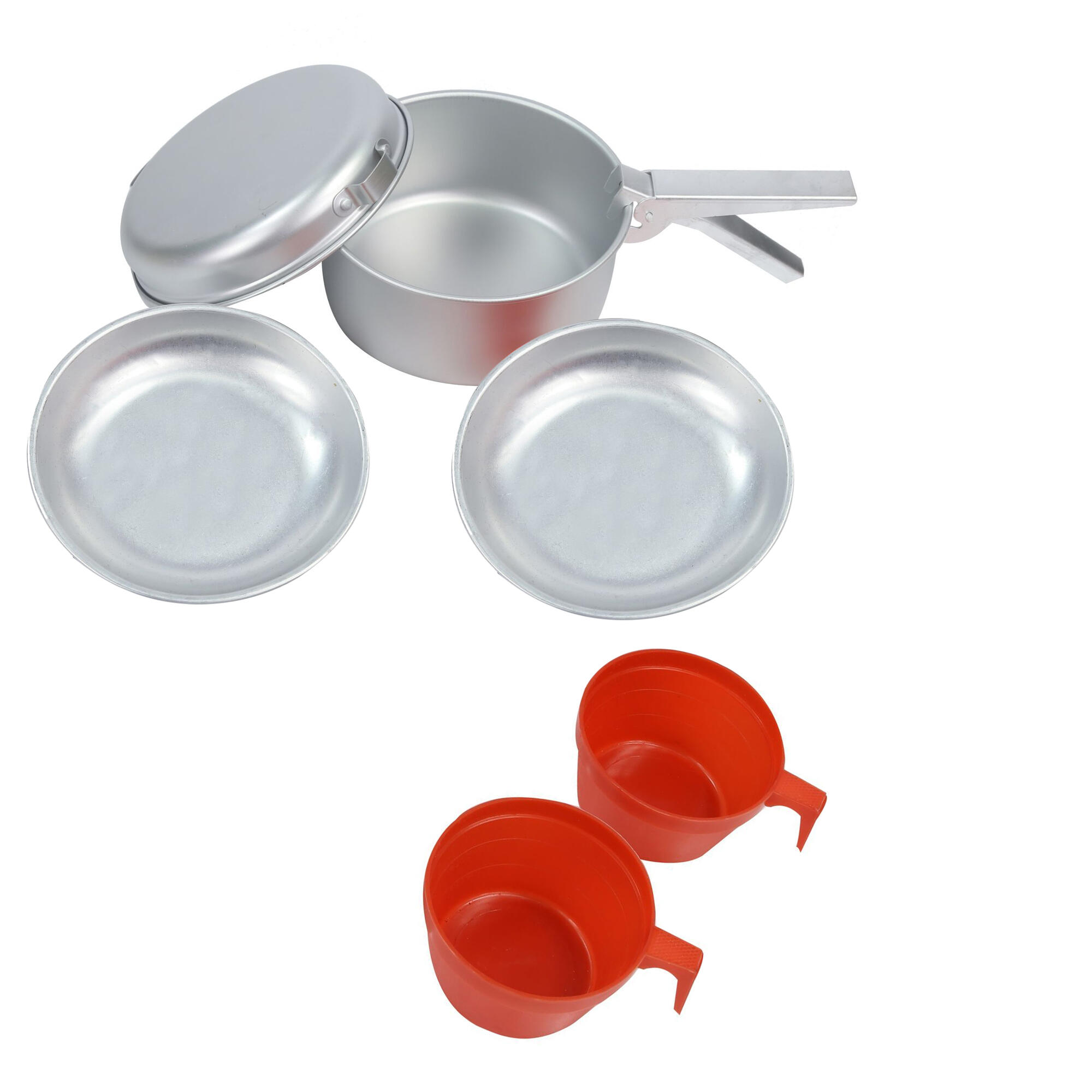 Set De Cuisine (Argent / Rouge) 2/4