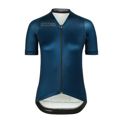 Fietsshirt dames - blauw - icon metalix