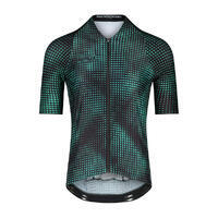 Maillot Cycliste Icon pour Hommes - Vert - Optic Art