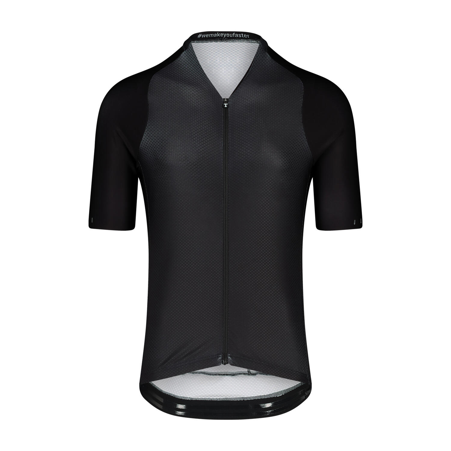 BIORACER Fietsshirt Heren - Zwart - Icon Coldblack