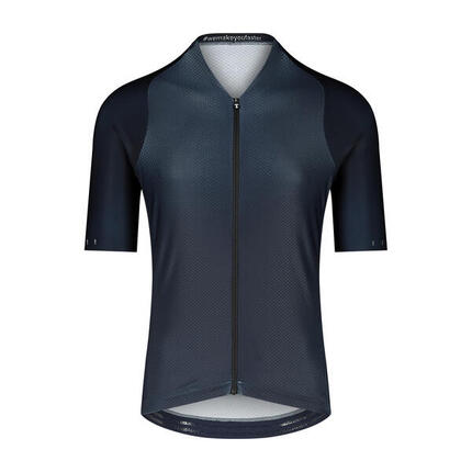 Maillot Cyclisme UV-Protecteur Manches Courtes Homme - Icon Coldblack Nautica