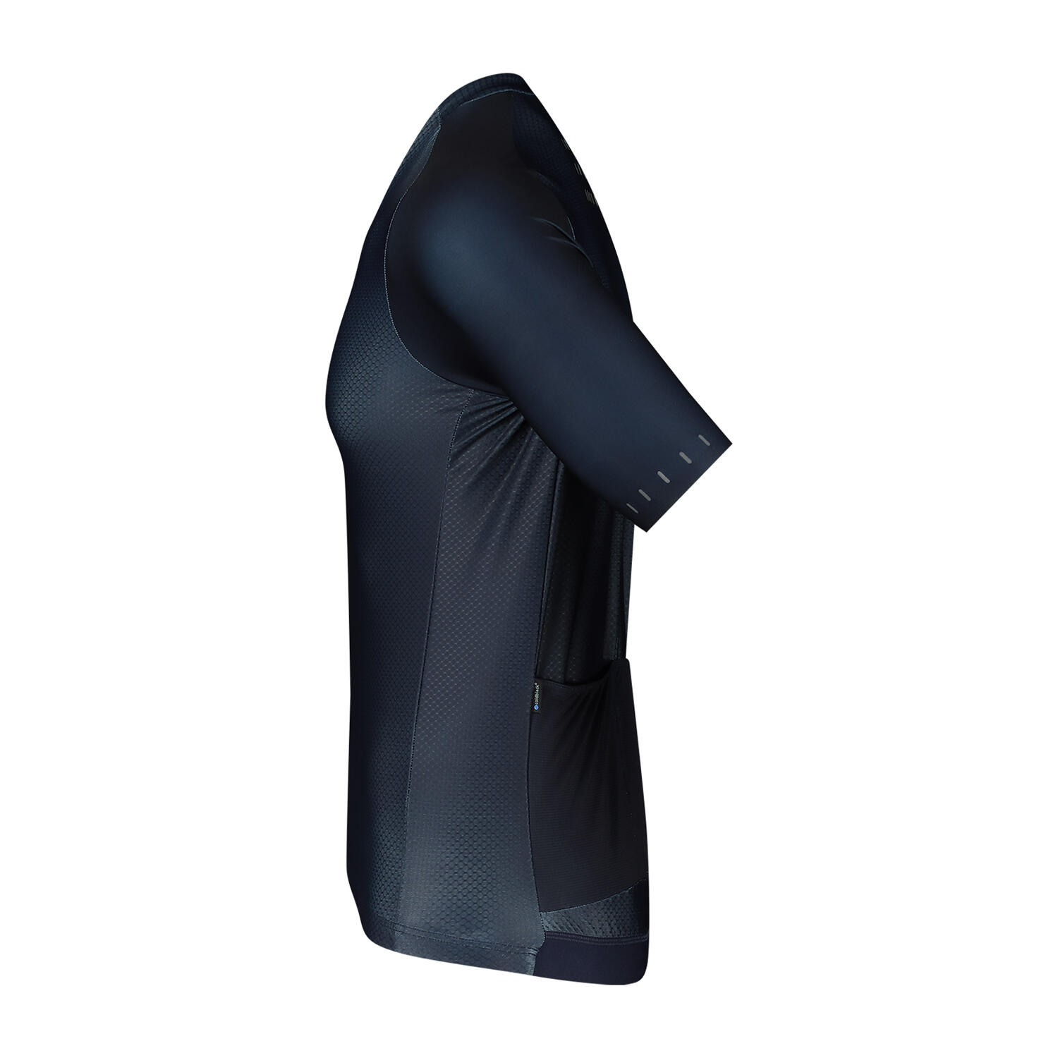 Maillot Ciclismo UV-Protección Manga Corta Hombre - Icon Coldblack Nautica 3/5
