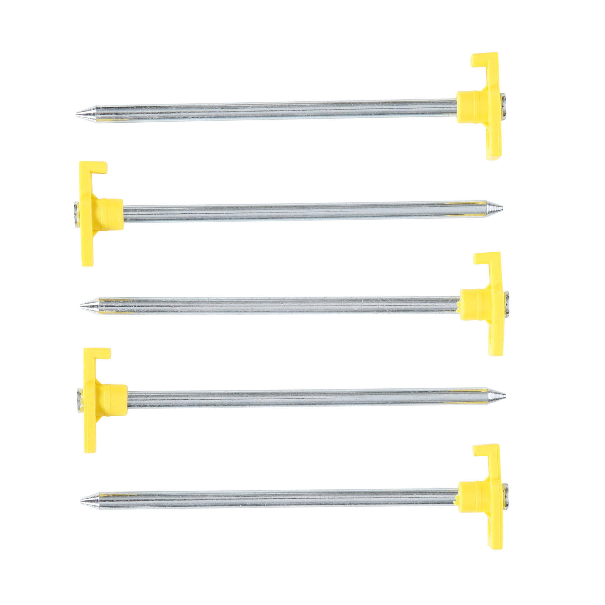 Rockie Rock Pegs (5 In Pack) (Silver) 2/4