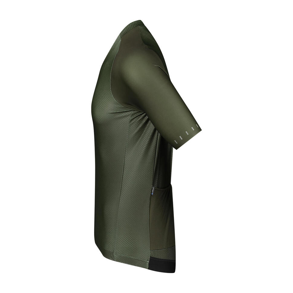 PEdALED E. Mesh Fietsshirt met Korte Mouwen Heren - Charcoal Grey