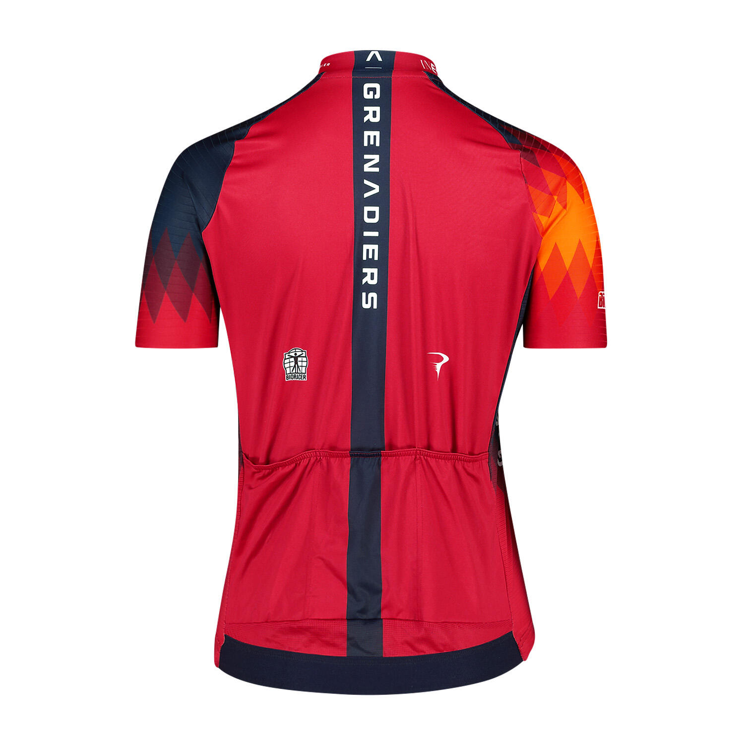 Maillot Ciclismo Manga Corta Mujer - INEOS Grenadiers Rojo 2/4