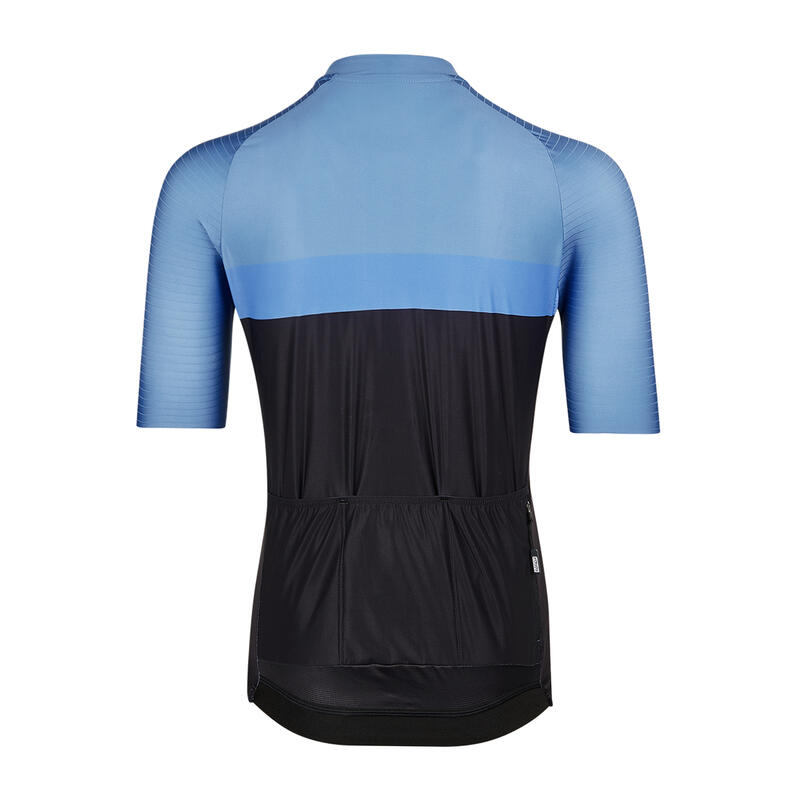 Fietsshirt Heren - Blauw - Icon Kleurblok