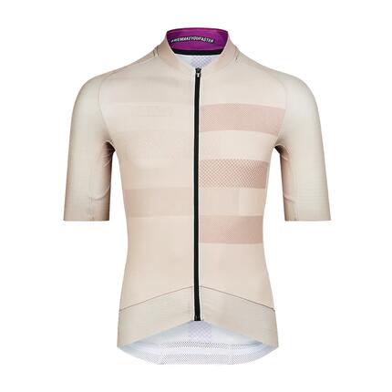 Wielershirt Aerodynamisch Korte Mouw Heren - Epic Slice Sand