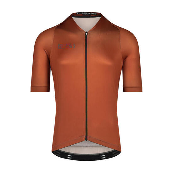 Maglia Ciclismo Manica Corta Uomo - Metalix Bronze