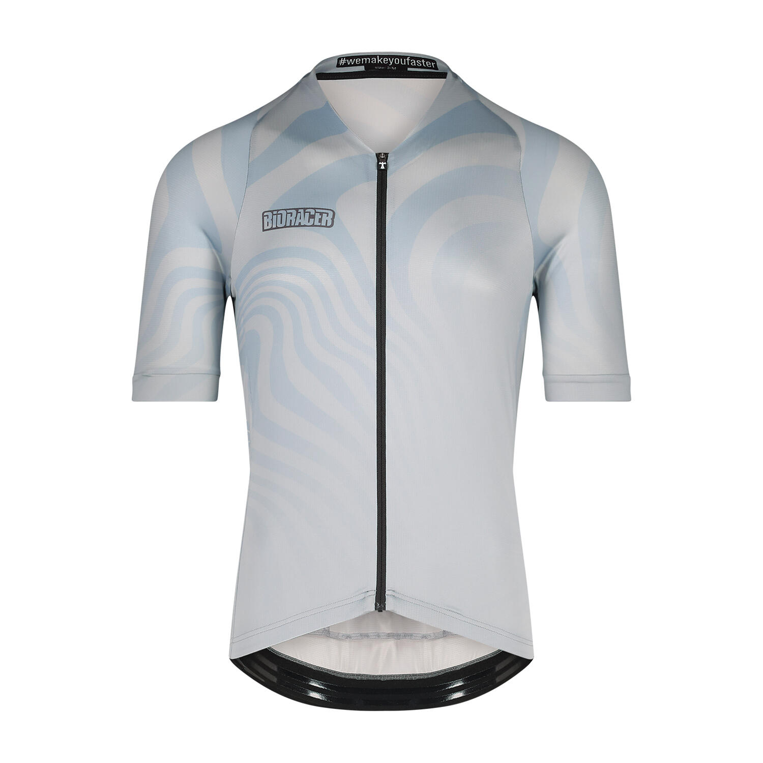Maillot Cycliste Icon Pour Hommes - Gris - Metalix