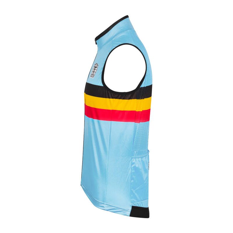 Fietsvest - Zonder mouwen - Blauw - Officieel Team België (2023)