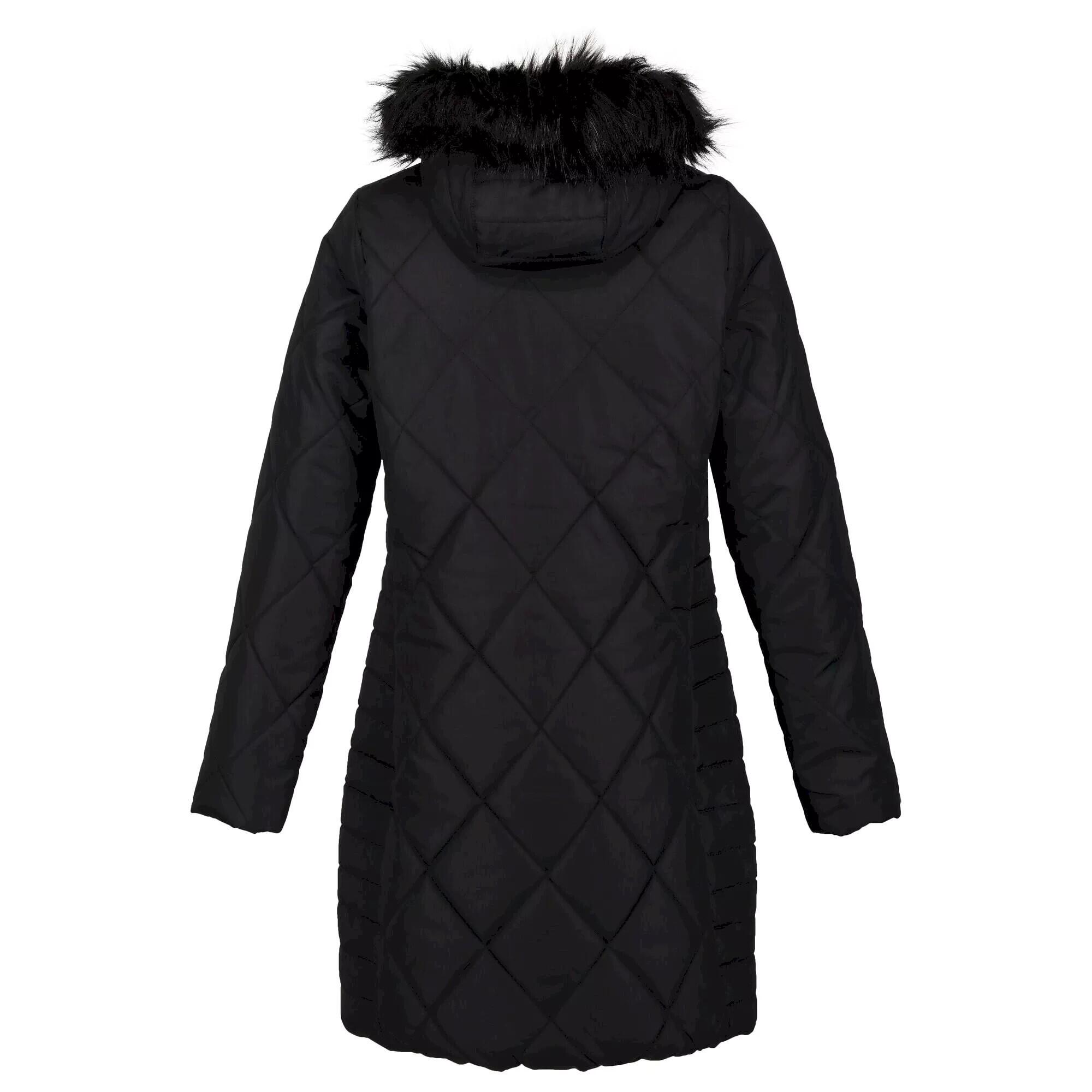 Womens/Ladies Fritha II Insulated Parka (Black) REGATTA Decathlon