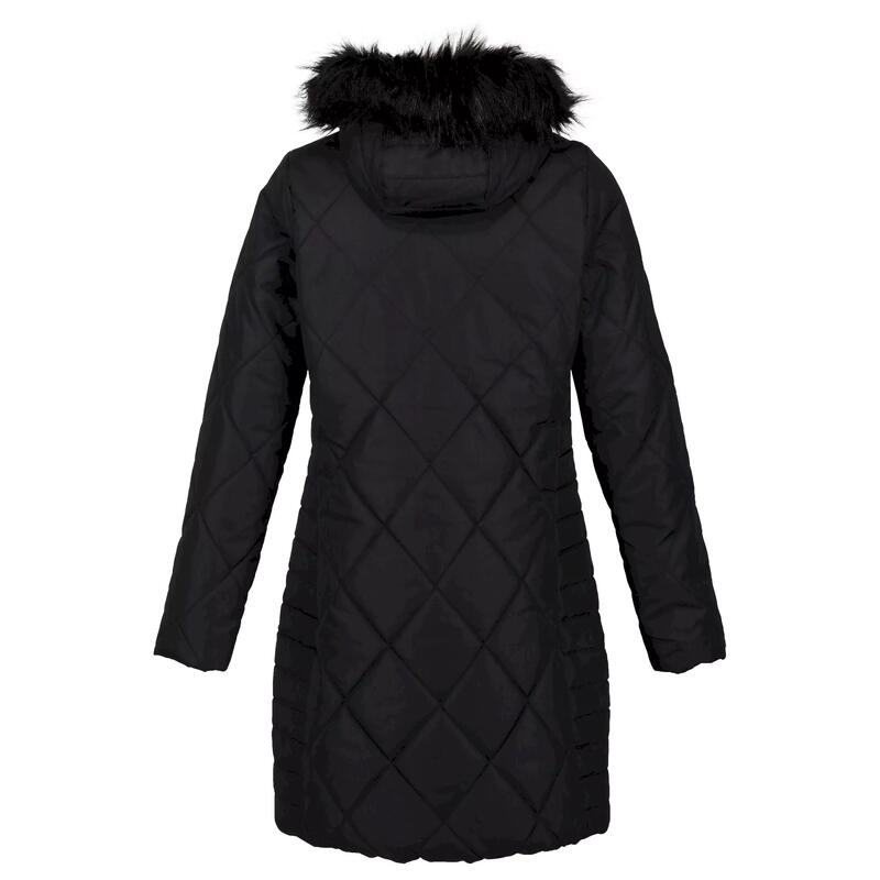 "Fritha II" Parka für Damen Schwarz