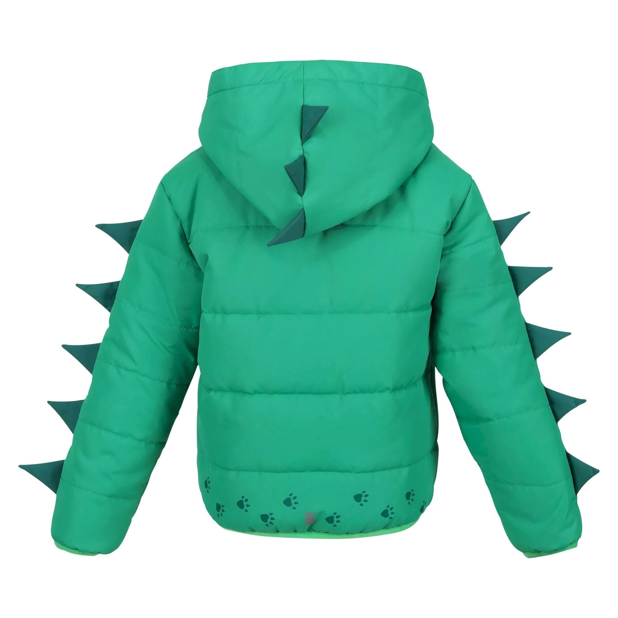 Childrens/Kids Wild & Free Peppa Pig Padded Jacket (Jellybean Green) 2/5