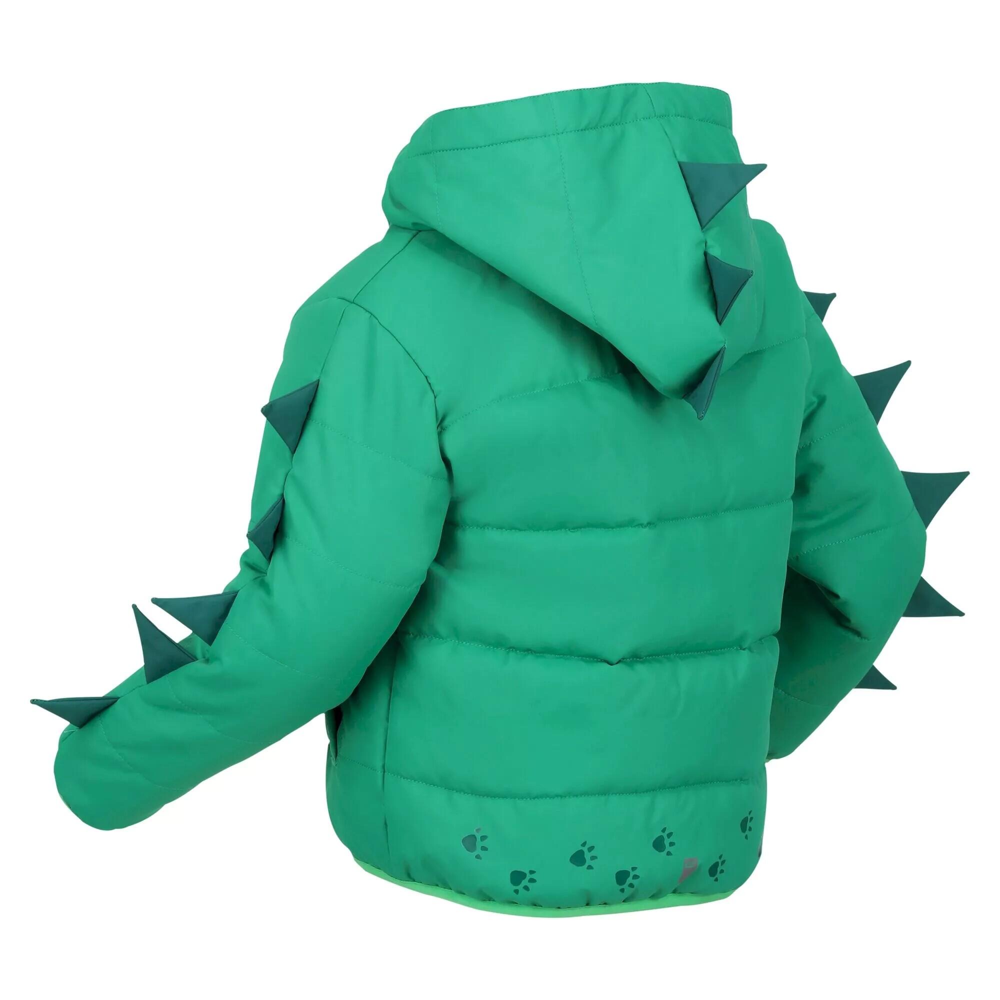 Childrens/Kids Wild & Free Peppa Pig Padded Jacket (Jellybean Green) 3/5