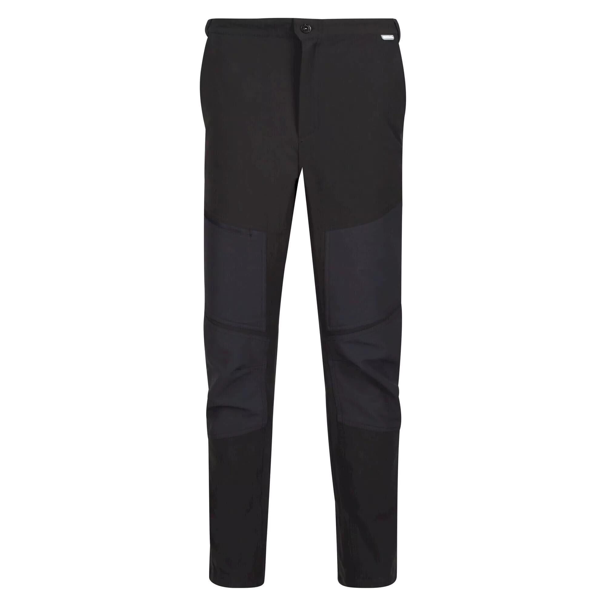 REGATTA Mens Questra IV Hiking Trousers (Black)