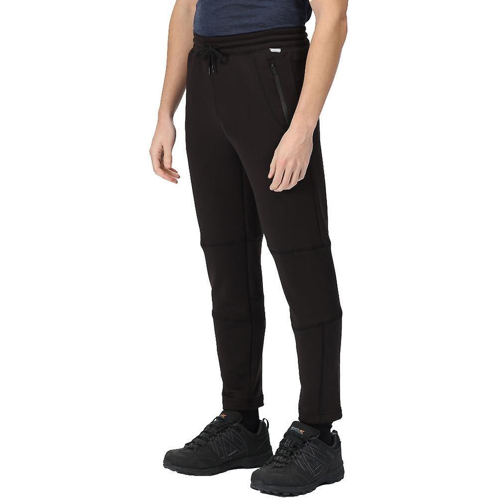 Mens Carstol Stretch Jogging Bottoms (Black) 4/5