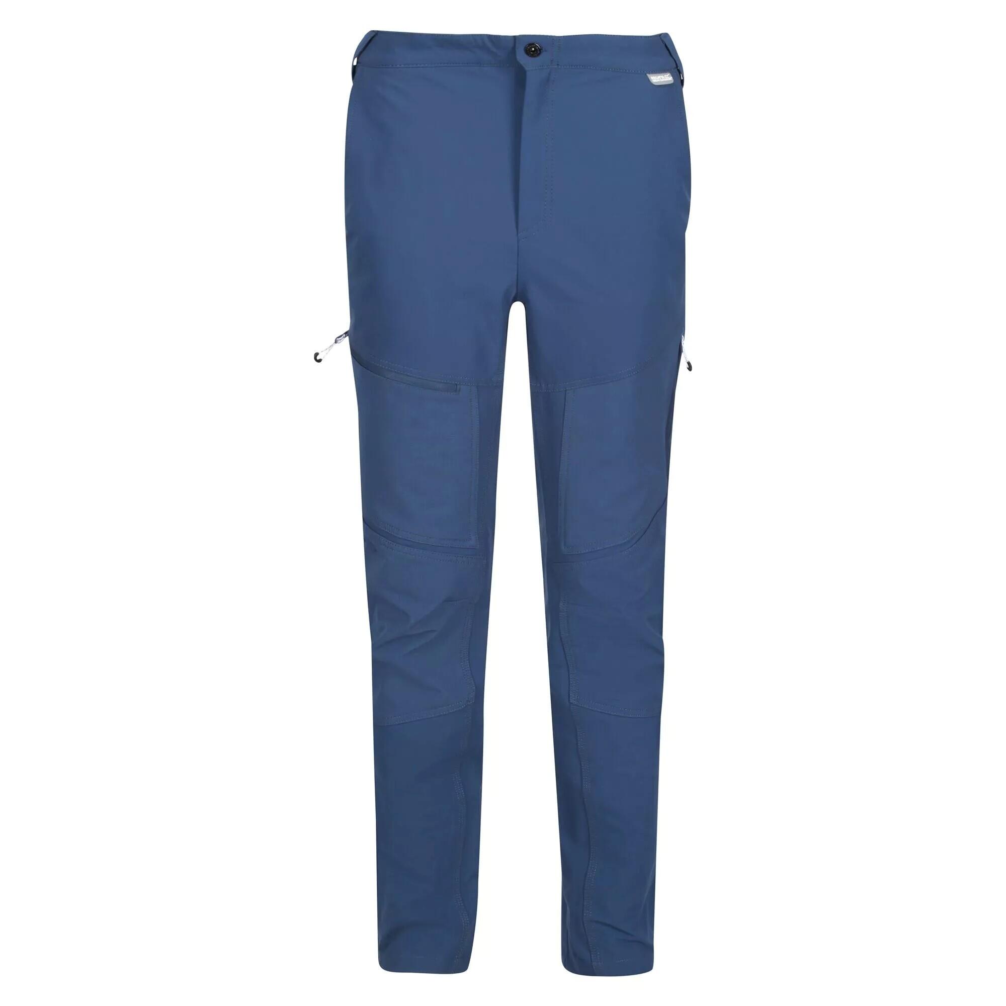 Mens Questra IV Hiking Trousers (Admiral Blue) 1/5