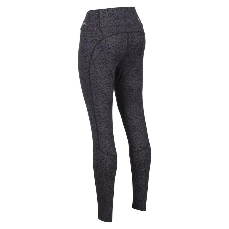 "Holeen II" Leggings für Damen Mittelgrau