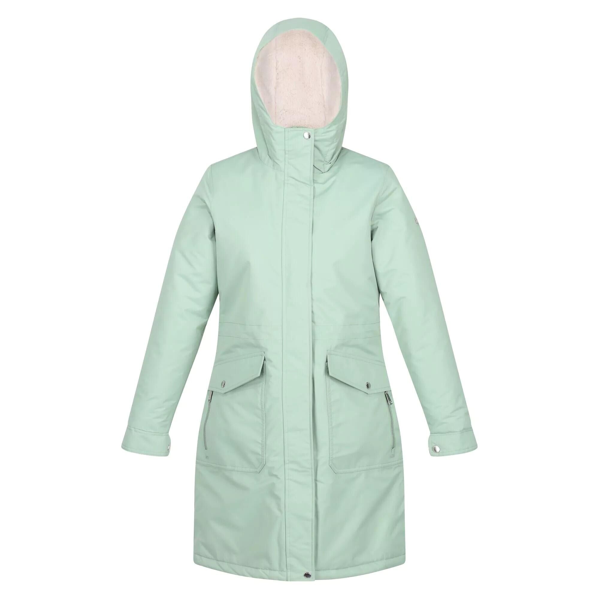 REGATTA Womens/Ladies Romine Waterproof Parka (Basil Green)