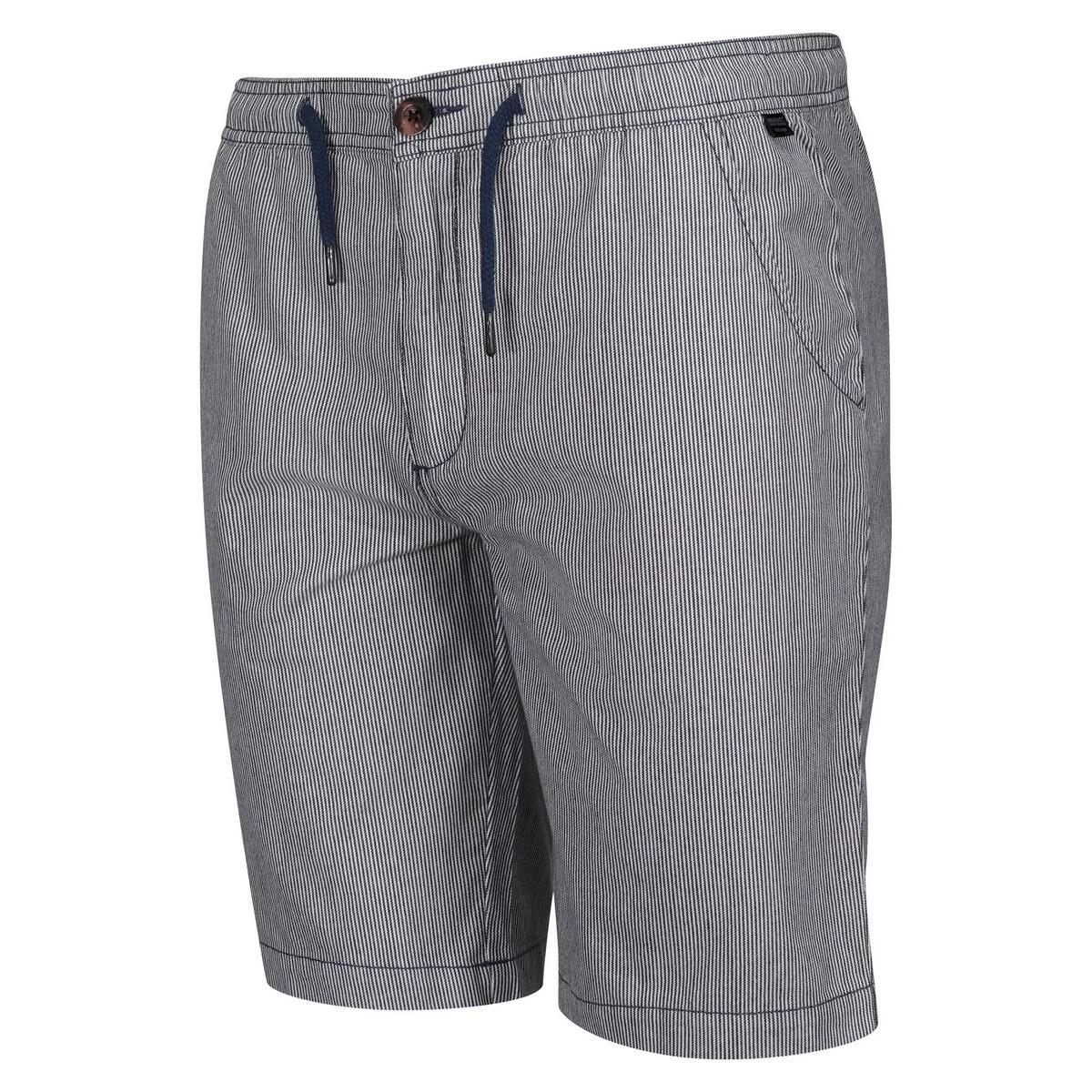 Uomo Pantaloncini ALBIE (denim scuro)