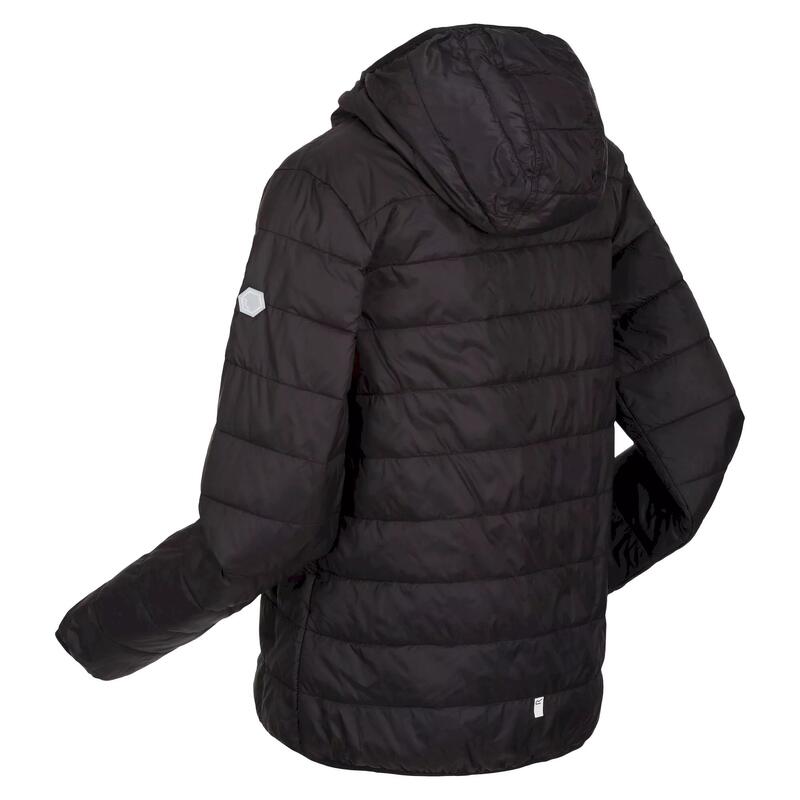 Childrens/Kids Hillpack Hooded Jacket (Zwart)
