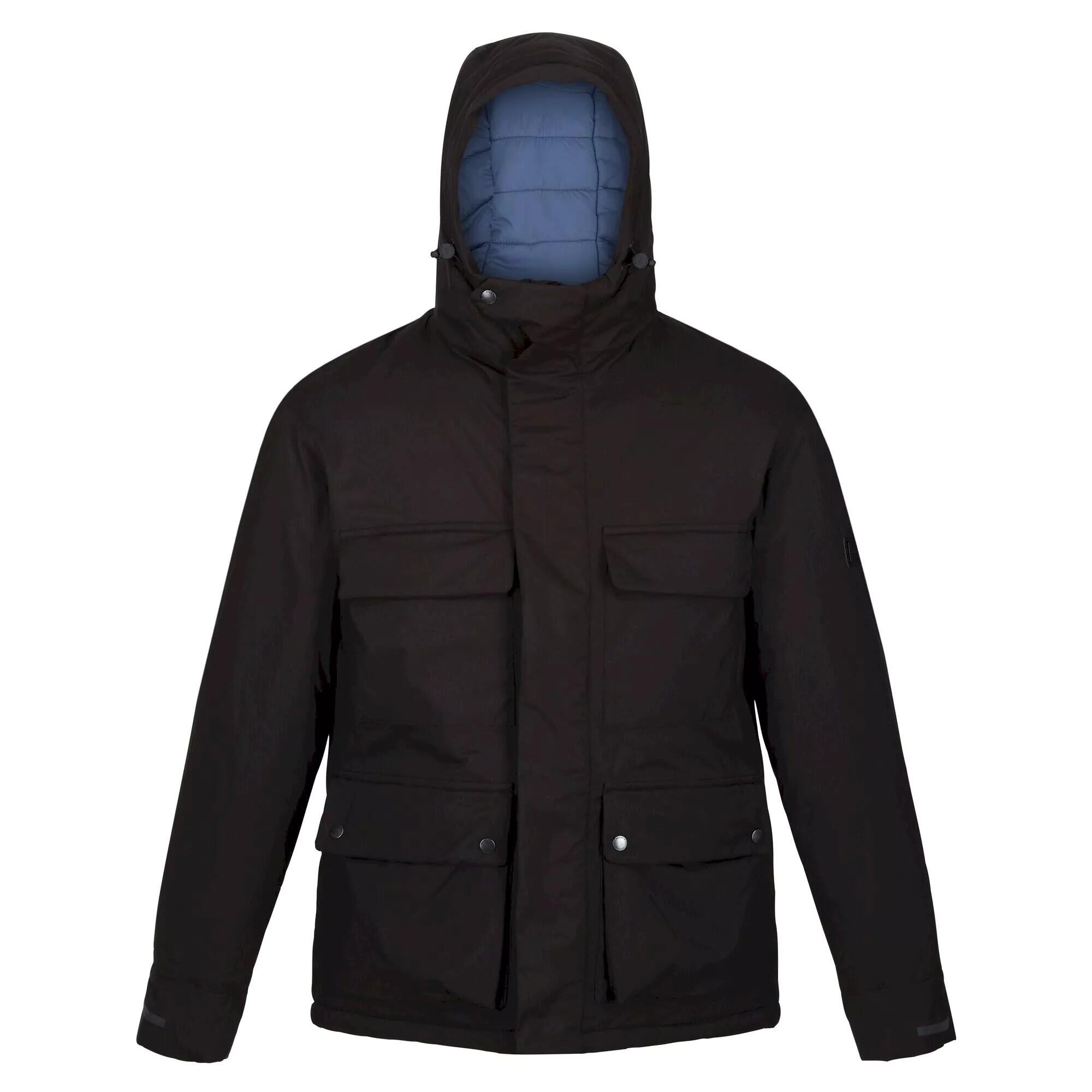 RAYLAN Men's Waterproof Jacket (Black)