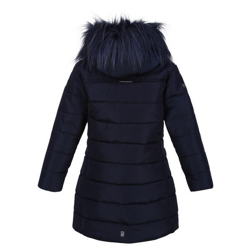 Steppjacke für Mädchen Marineblau