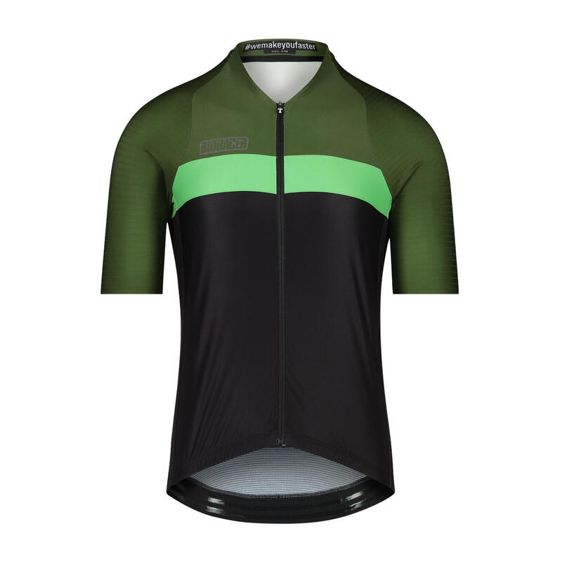 Fietsshirt Heren - Groen - Icon Kleurblok