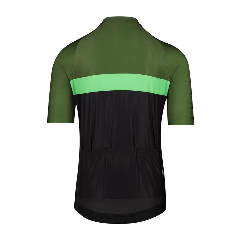Maillot Cycliste Icon pour Hommes - Vert - Colorblock