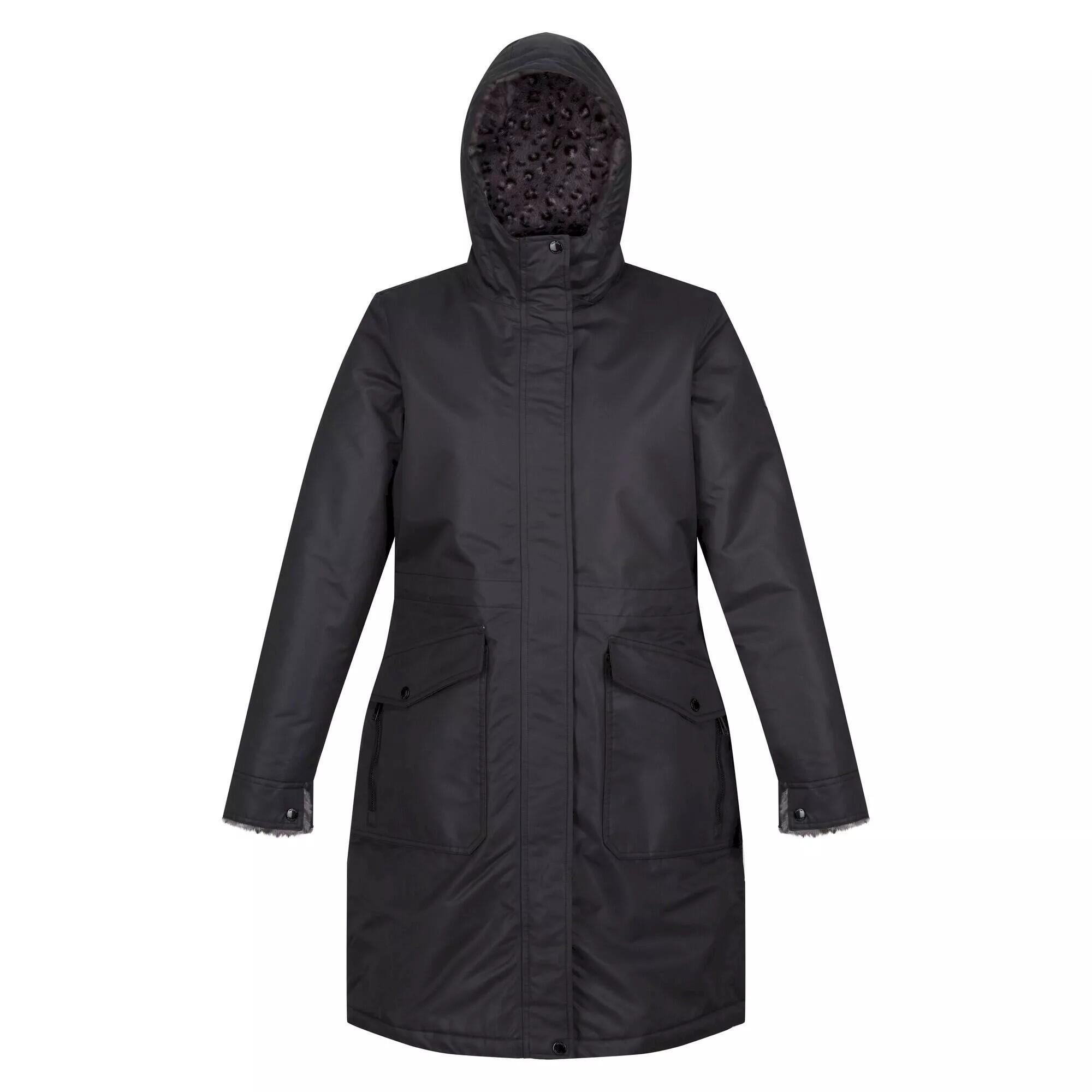 REGATTA Womens/Ladies Romine Waterproof Parka (Black)