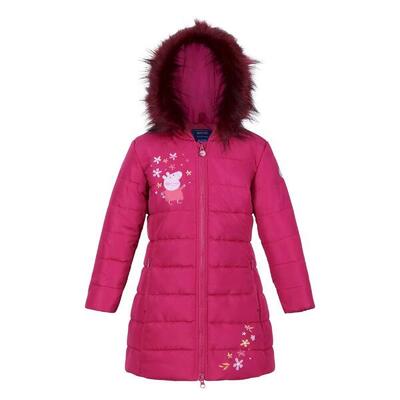 Giacca Imbottita Peppa Pig Ragazze Regatta Berry Pink
