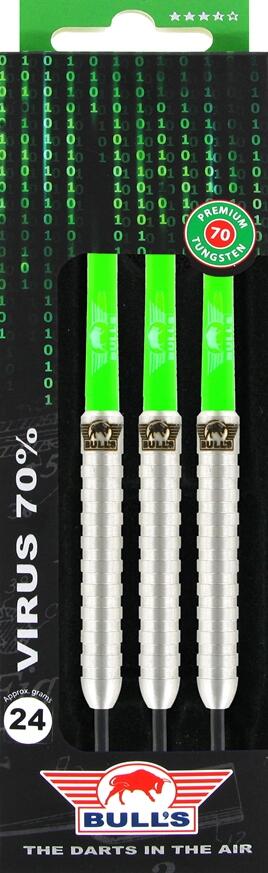 Dardos Bulls Virus 70% 22gr 2/7