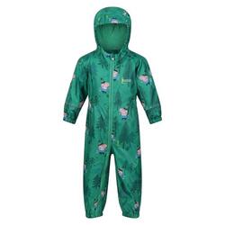 Kinder/Kinder Peppa Pig Dinosaurus Snowsuit (Jellybean Groen)