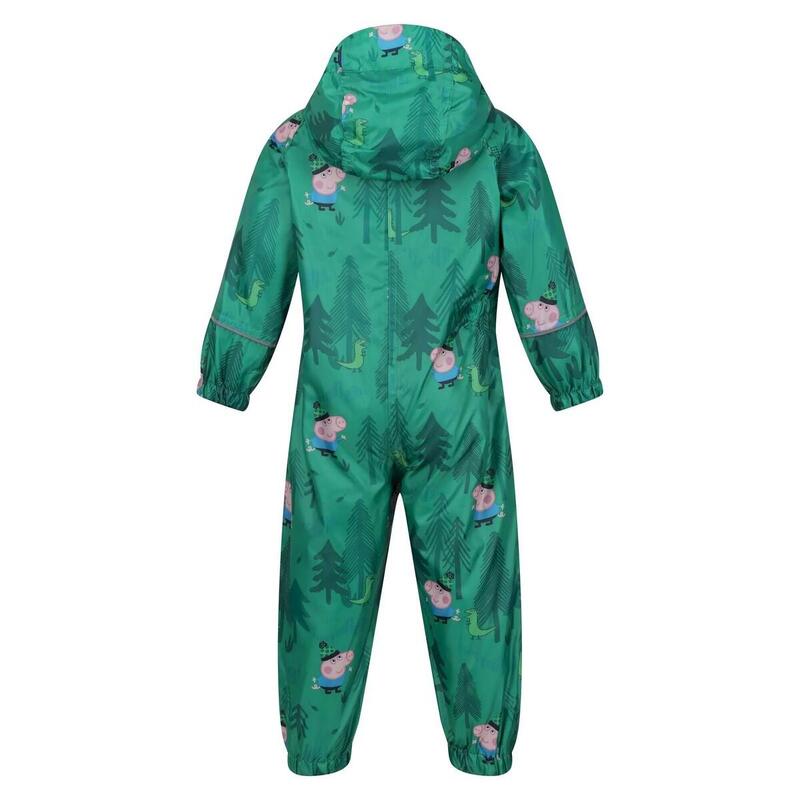 Tuta Da Neve Peppa Pig Dinosauro Bambini Regatta Jellybean Green