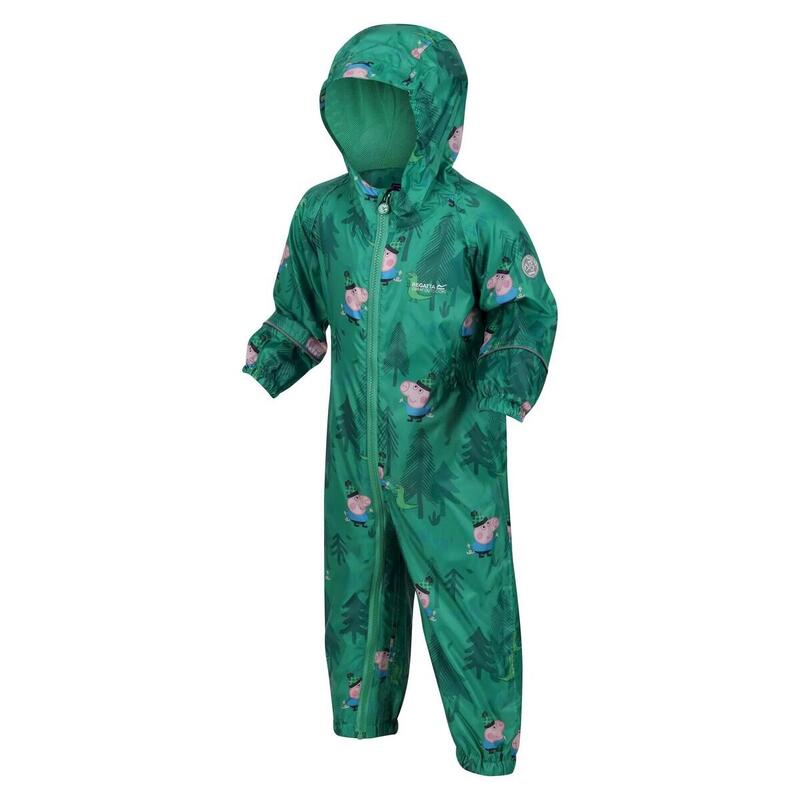 Traje para Nieve de Peppa Pig Dinosaurio para Niños/Niñas Verde Gominola