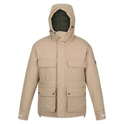 Chaqueta Impermeable Raylan para Hombre Arena Dorada