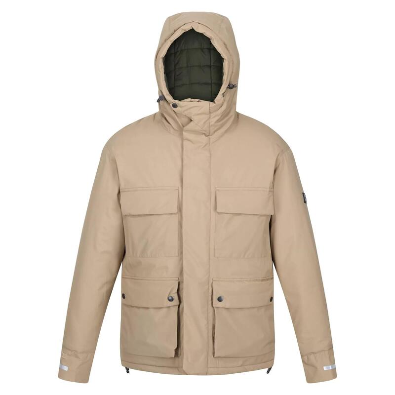 Veste imperméable RAYLAN Homme (Beige foncé)